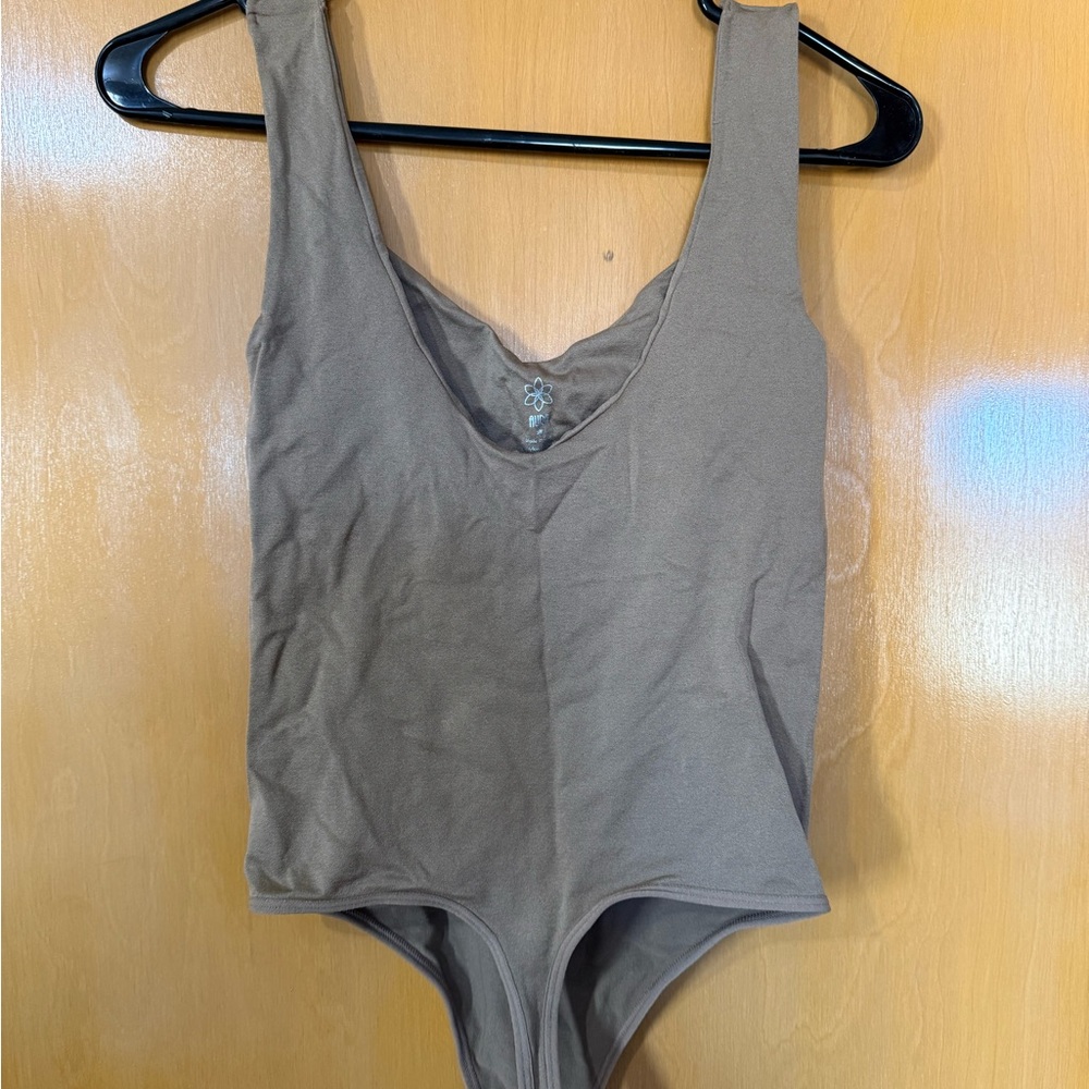 Aura Taupe Bodysuit